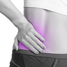 Image of a person with Back Pain